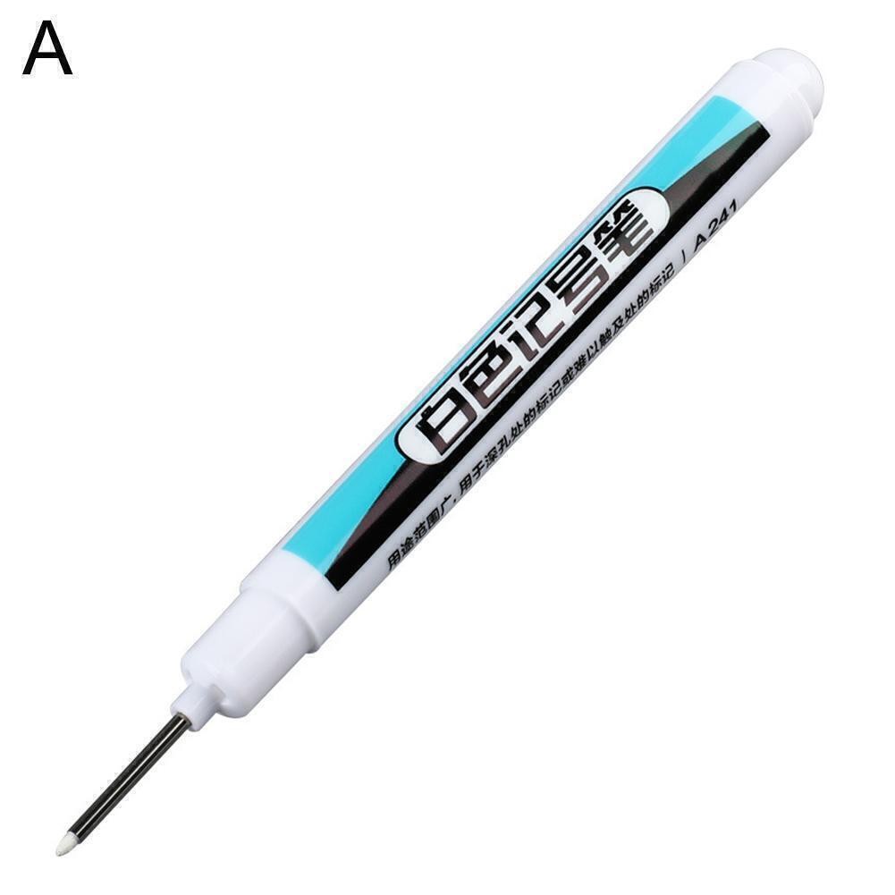 White Paint Marker Pens Waterproof Bike Car Tyre Tire Marker Permanent Pen Car