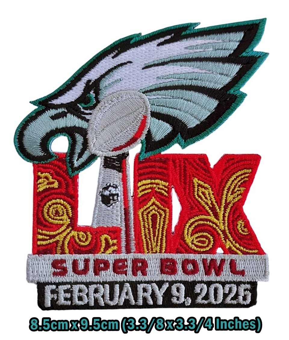Philadelphia-Eagles🏈Patches Logo Iron,Sew on(Select options)✈Thai by USPS agent