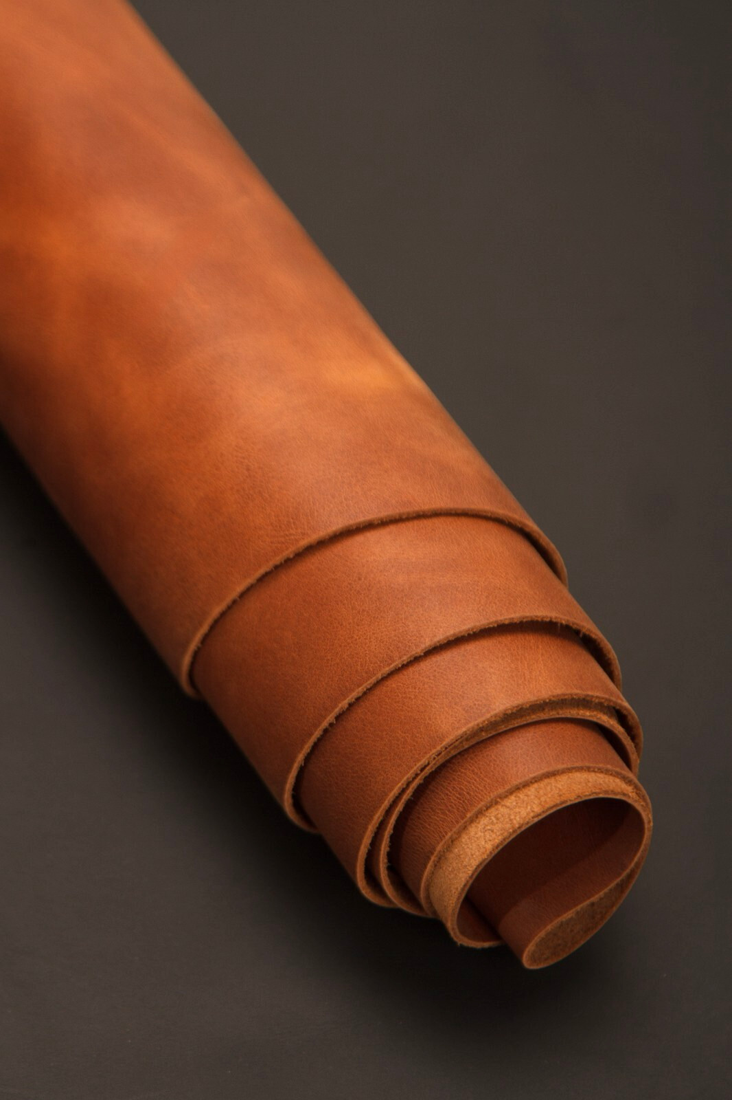 Tiana Full Hide Brown Genuine Leather – Premium Full-Grain Vegetable Tanned