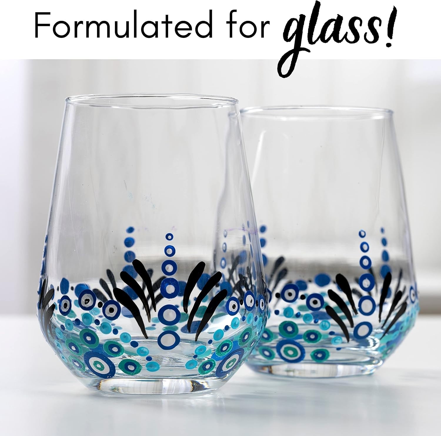Gloss Finish Acrylic Enamel Craft Set Designed for Beginners and Artists, Non…