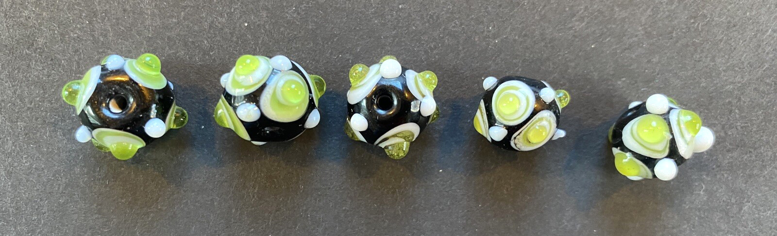 TRAY + COLORFUL BEADS! Vintage + Modern Glass Clay Plastic Acrylic Seed Lampwork