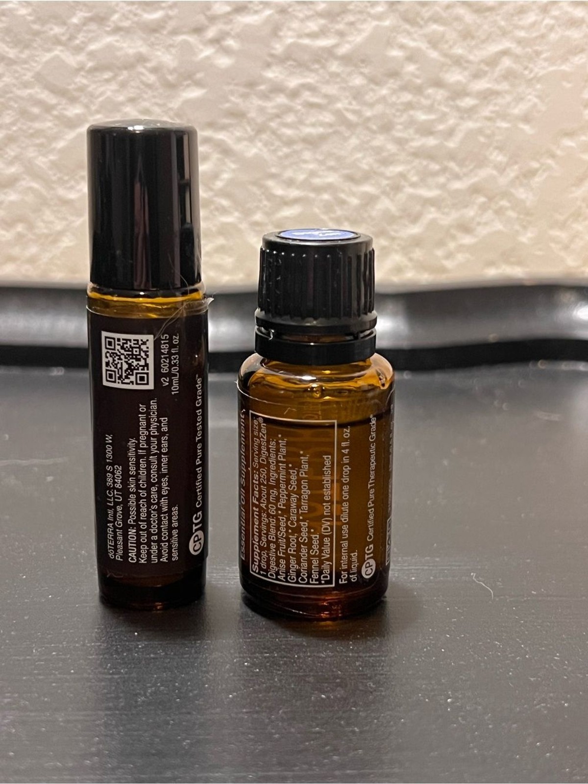 doTERRA DigestZen Essential Oil Bundle 15mL Bottle & 10mL Touch Roll-On