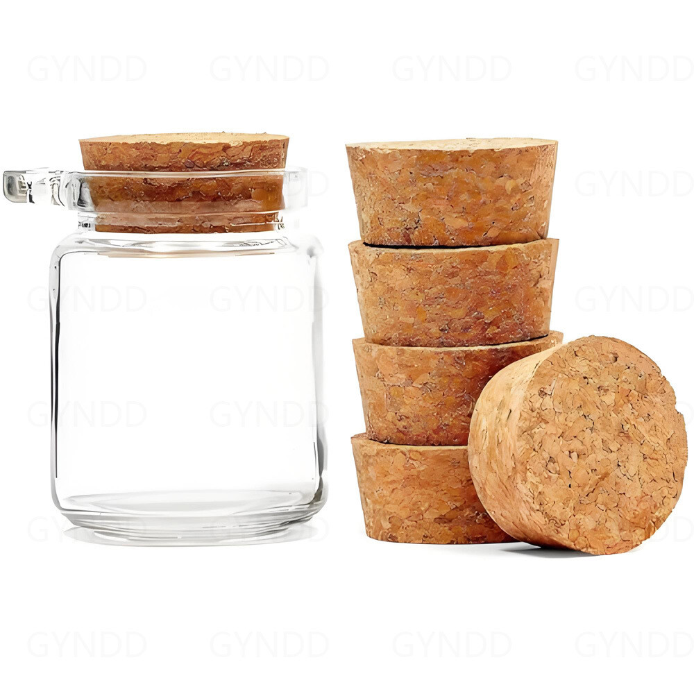 Tapered Cork Plugs Wooden Wine Corks Stoppers Reusable Sealing Stopper All Sizes