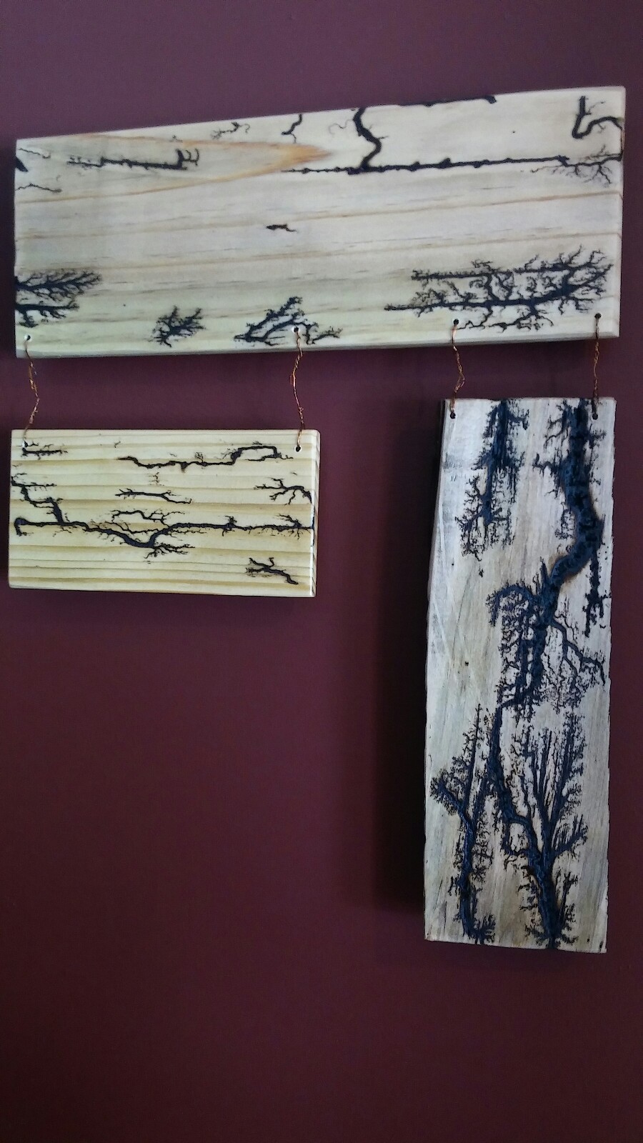 Modern Wood Oriental Yoga Zen Art Decoration Original Natural 100%Reclaimed Wood