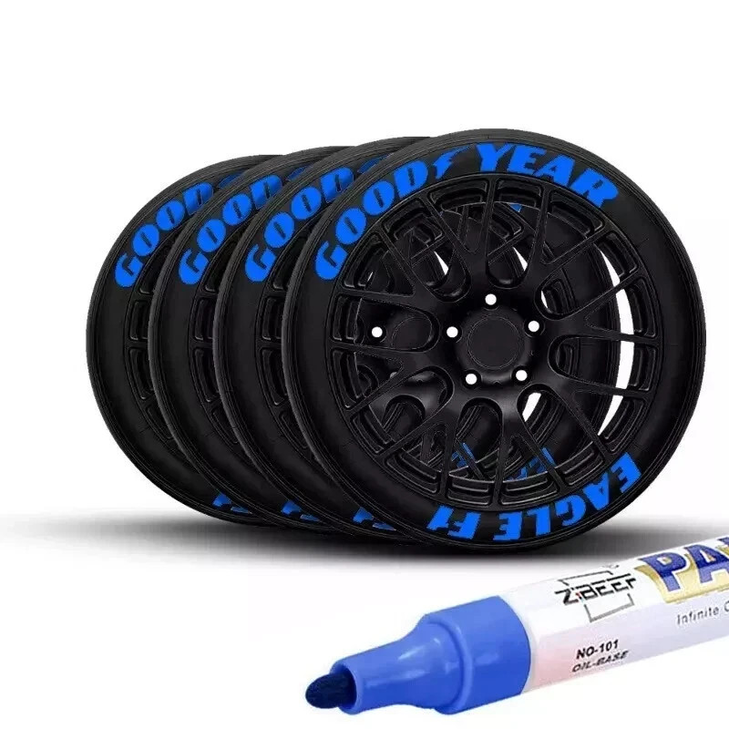 Waterproof Permanent Paint Marker Pen Car Tyre Tire Tread Rubber Metal pen Toyo