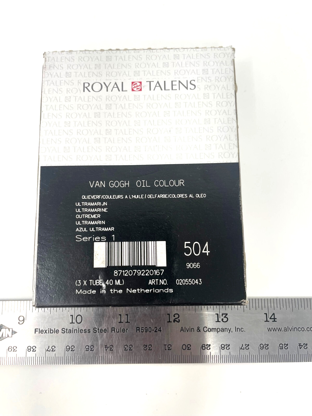Royal Talens Van Gogh Oil Colour 3 Ultramarine Blue 1.4 OZ New Free Shipping