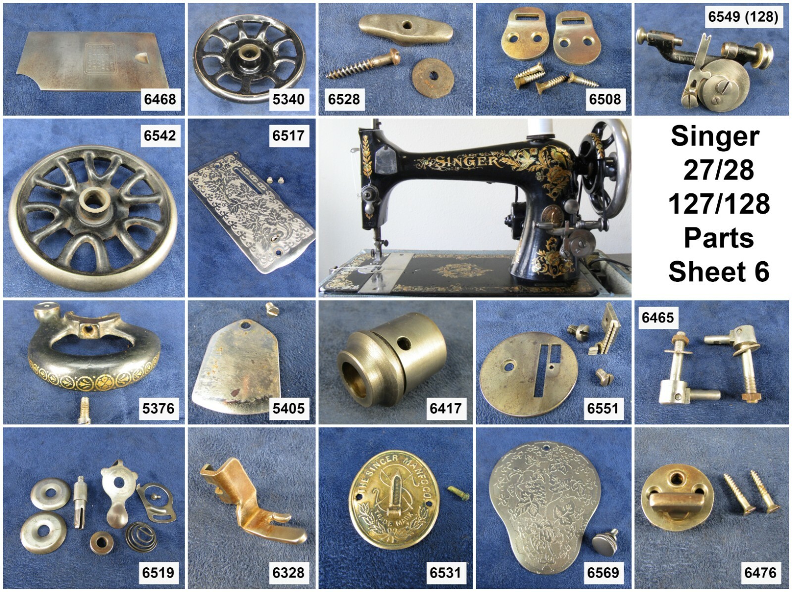 Singer Sewing Machine 27, 127, 28, 128 – Choose Your Parts! Free Ship Over $30