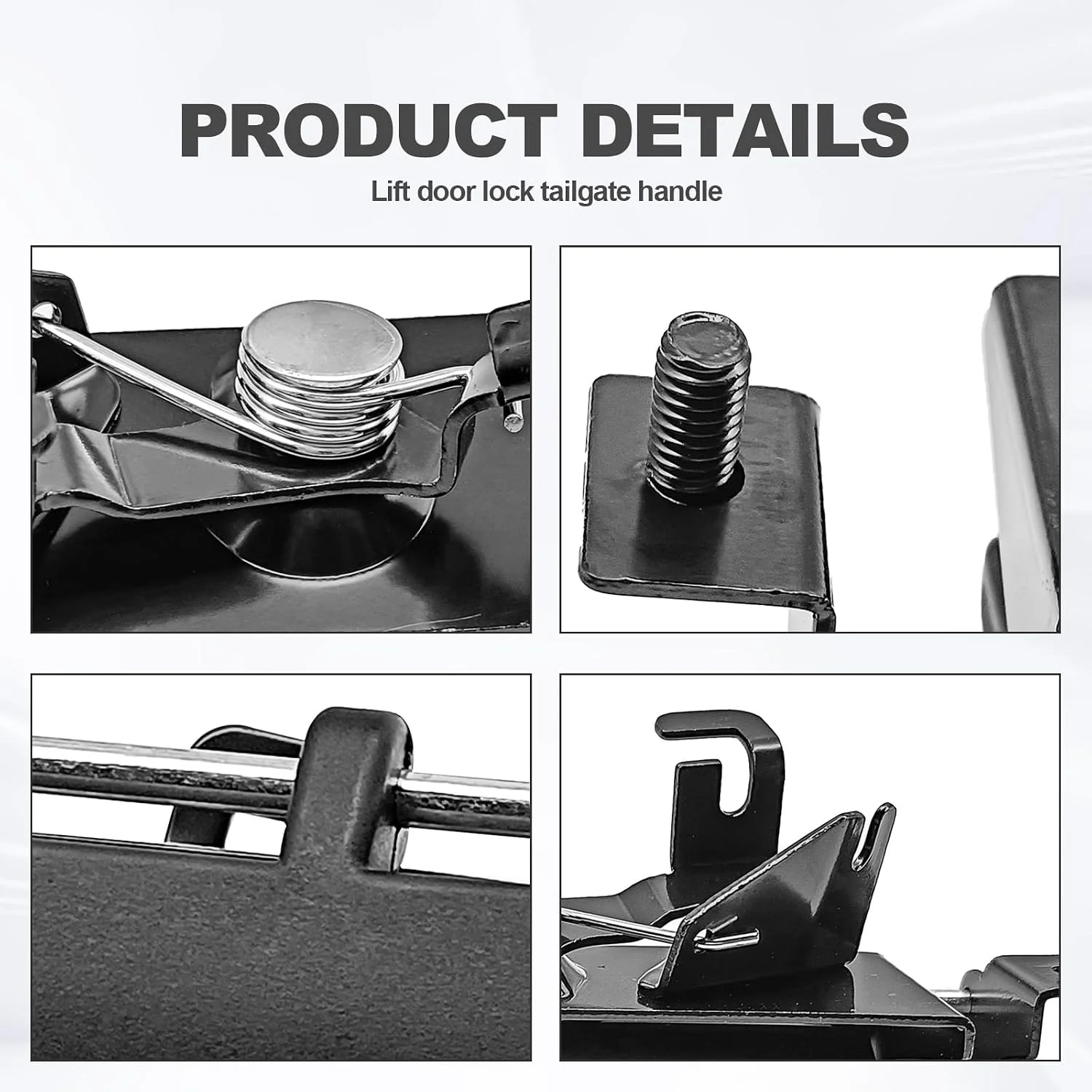 Exterior Tailgate Liftgate Handle Rear Latch Hatch Door Handle Metal for Sequoia
