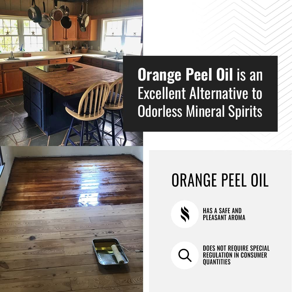 , Orange Peel Oil, Natural Alternative to Odorless Mineral Spirits, Paint Thi…