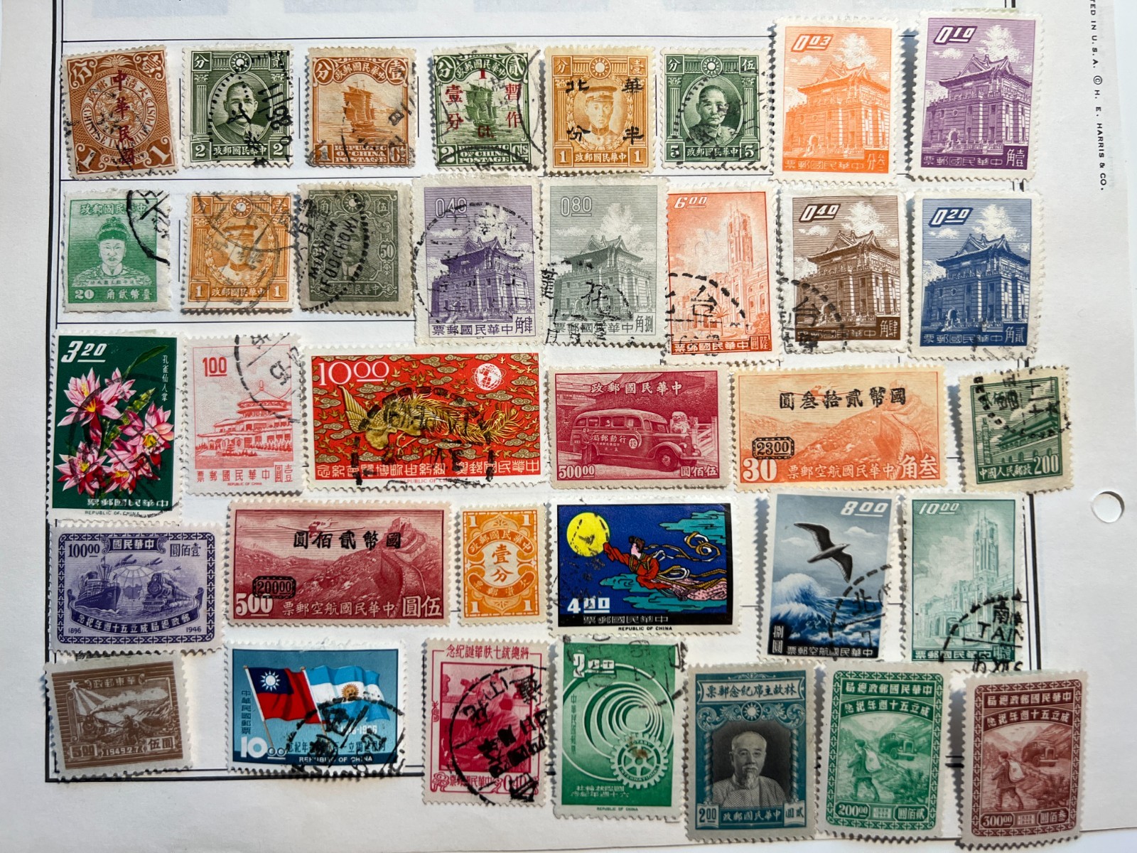 Choose a country! 20 Stamps per country (or as marked), USED or MINT (as marked)