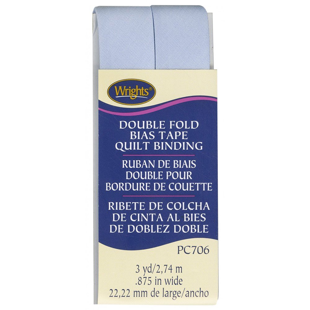 Wrights Double Fold Bias Tape Quilt Binding (7/8″ x 3yds)