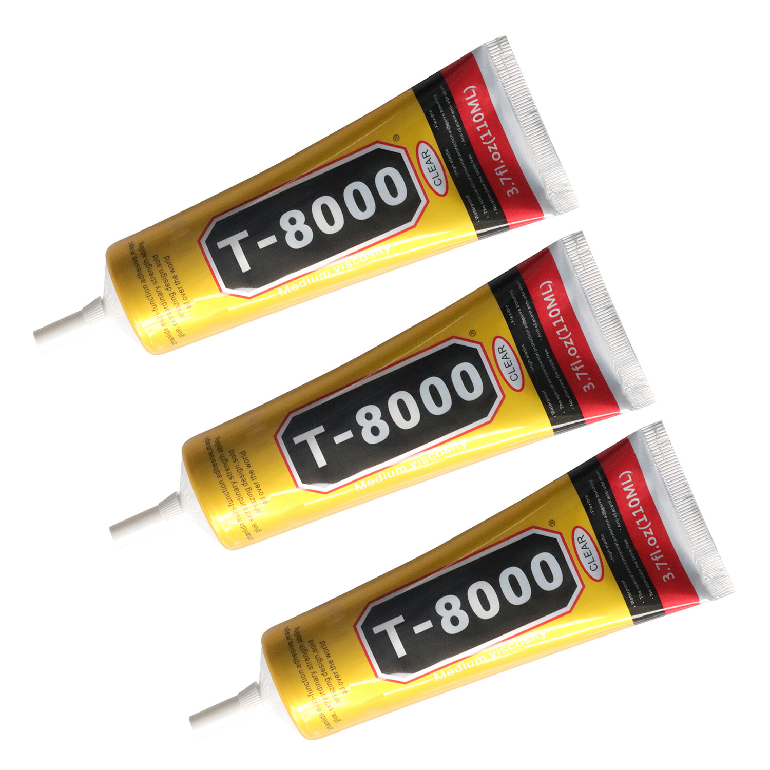 15/50/110ml T8000 Glue Needle Point Drill Phone Screen Repair Glass Jewelry Glue