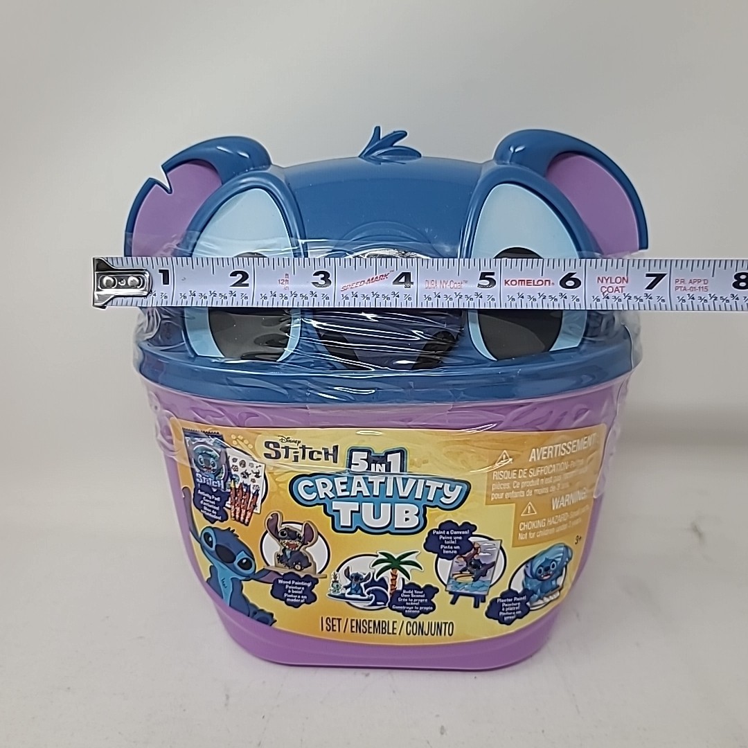 NEW Stitch 5 in 1 Creativity Tub Toy Painting Activity