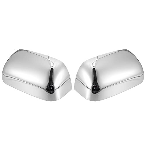 Pair Car Exterior Chrome Plated Power Mirror Cover Caps for Dodge for Ram