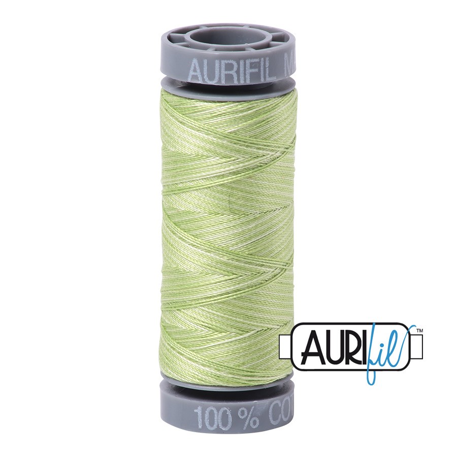 Spring Green – Variegated 3320 | 28wt Small Spool 100M / 109Y | Aurifil