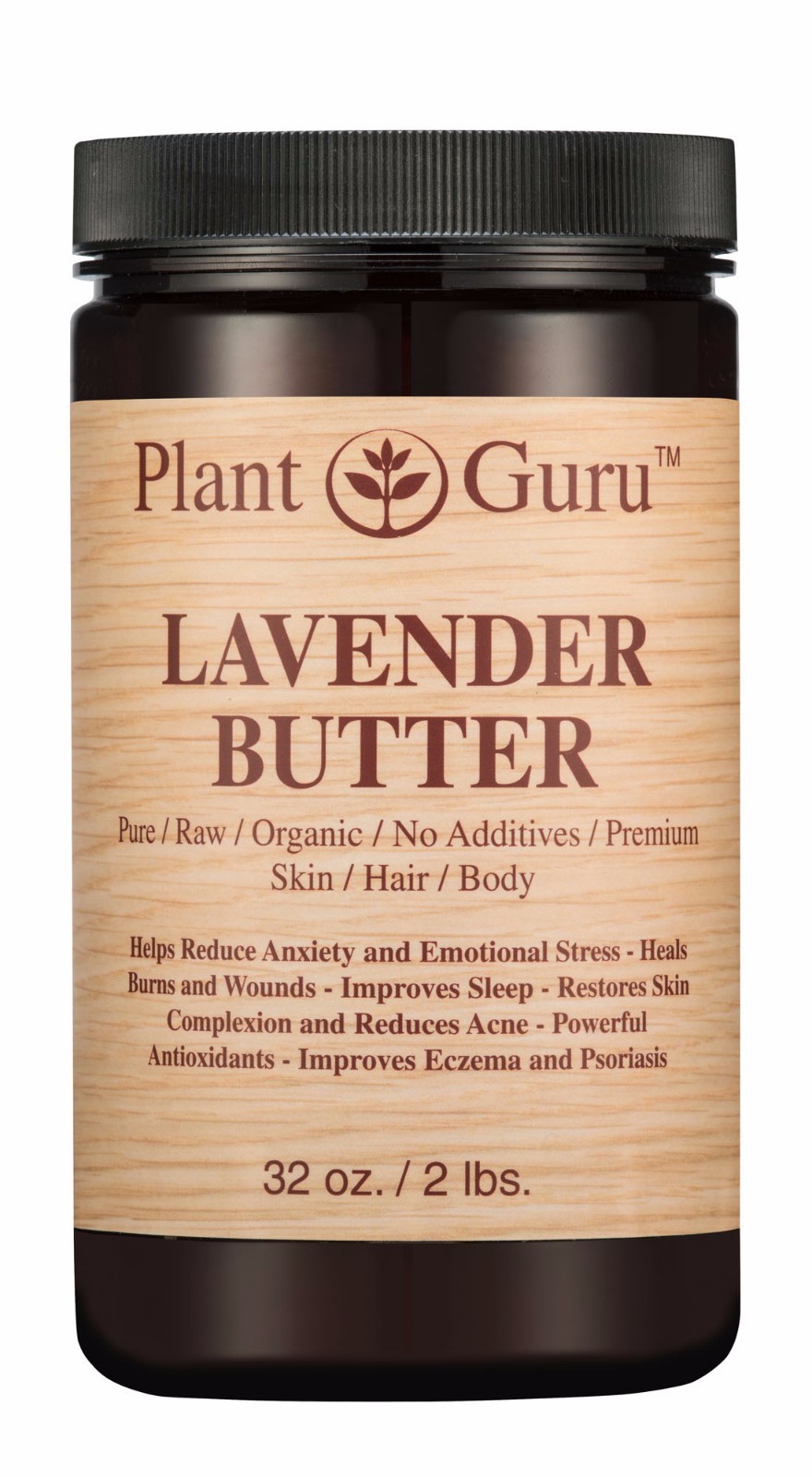 Organic Butter 100% Pure Raw Natural Cold Pressed For Skin Face Body Hair