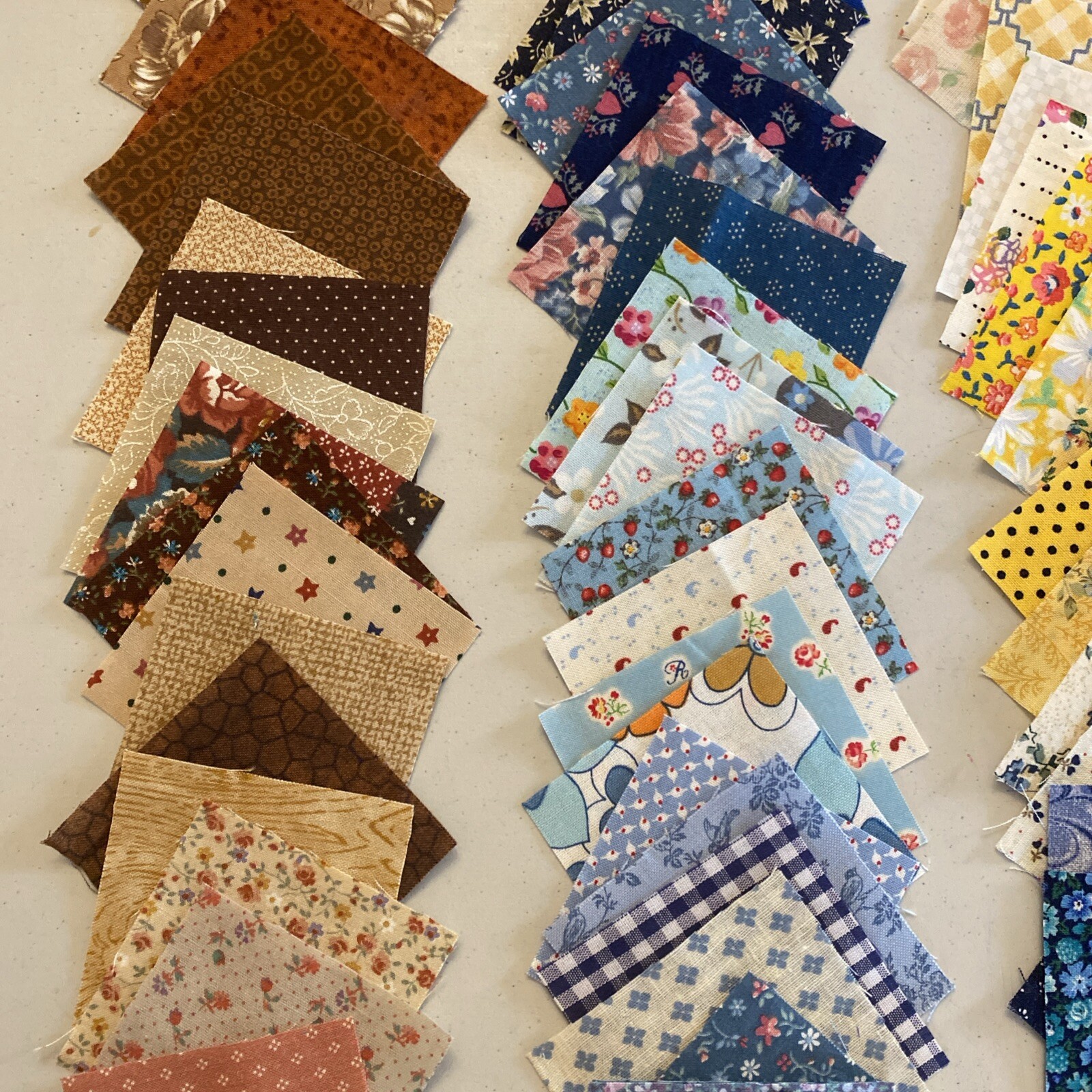 150 2.5 INCH (2.5” X 2.5”) QUILT SQUARES – Cotton Fabric Crafts Sew