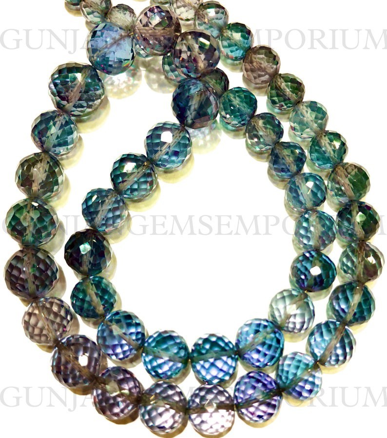 Alexandrite Faceted Round Beads Rare Alexandrite Gemstone 8-10mm Alexandrite