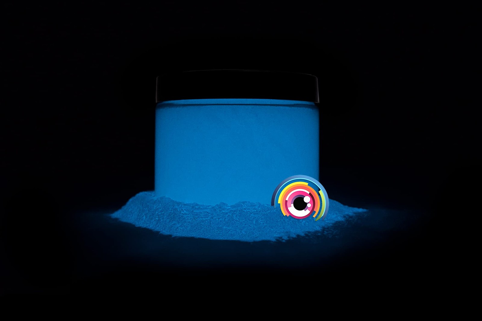 Pigments Premium Glow in The Dark Mica Powder – Shojin Blue (25gr) – for Epox…