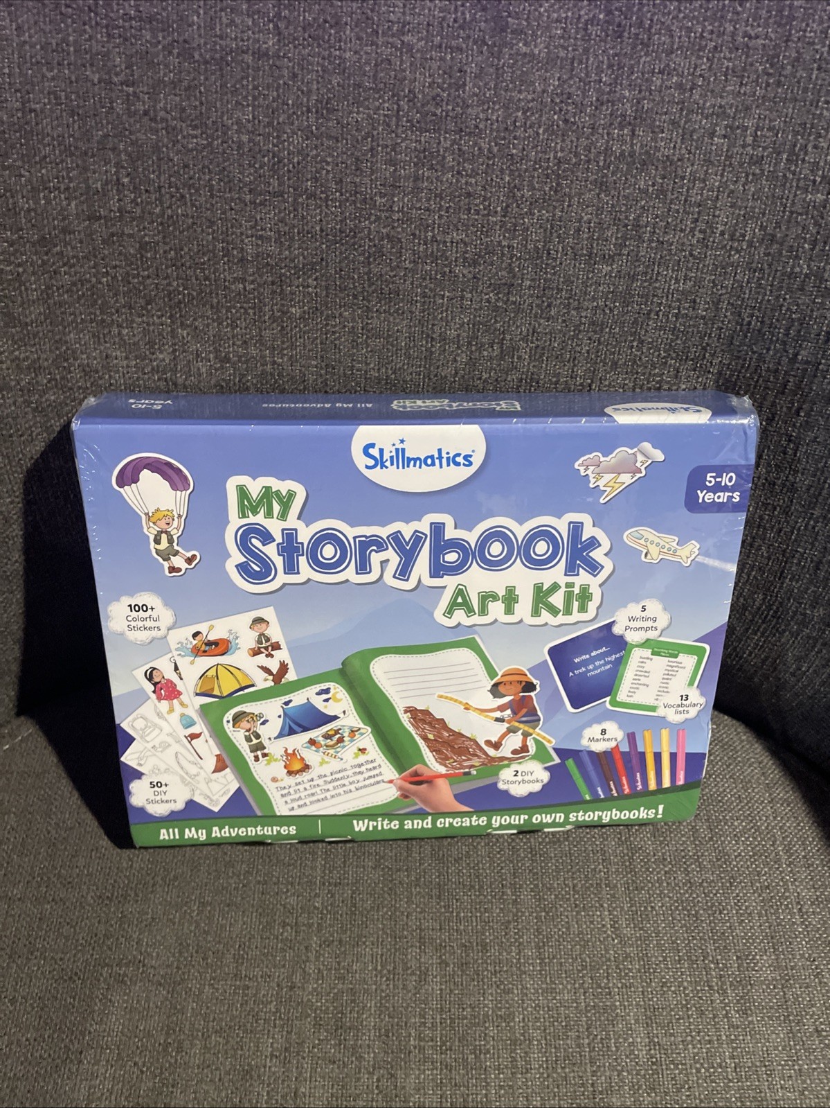 Skillmatics Storybook Art Kit: All My Adventures, Creative Activity for Age 5-10