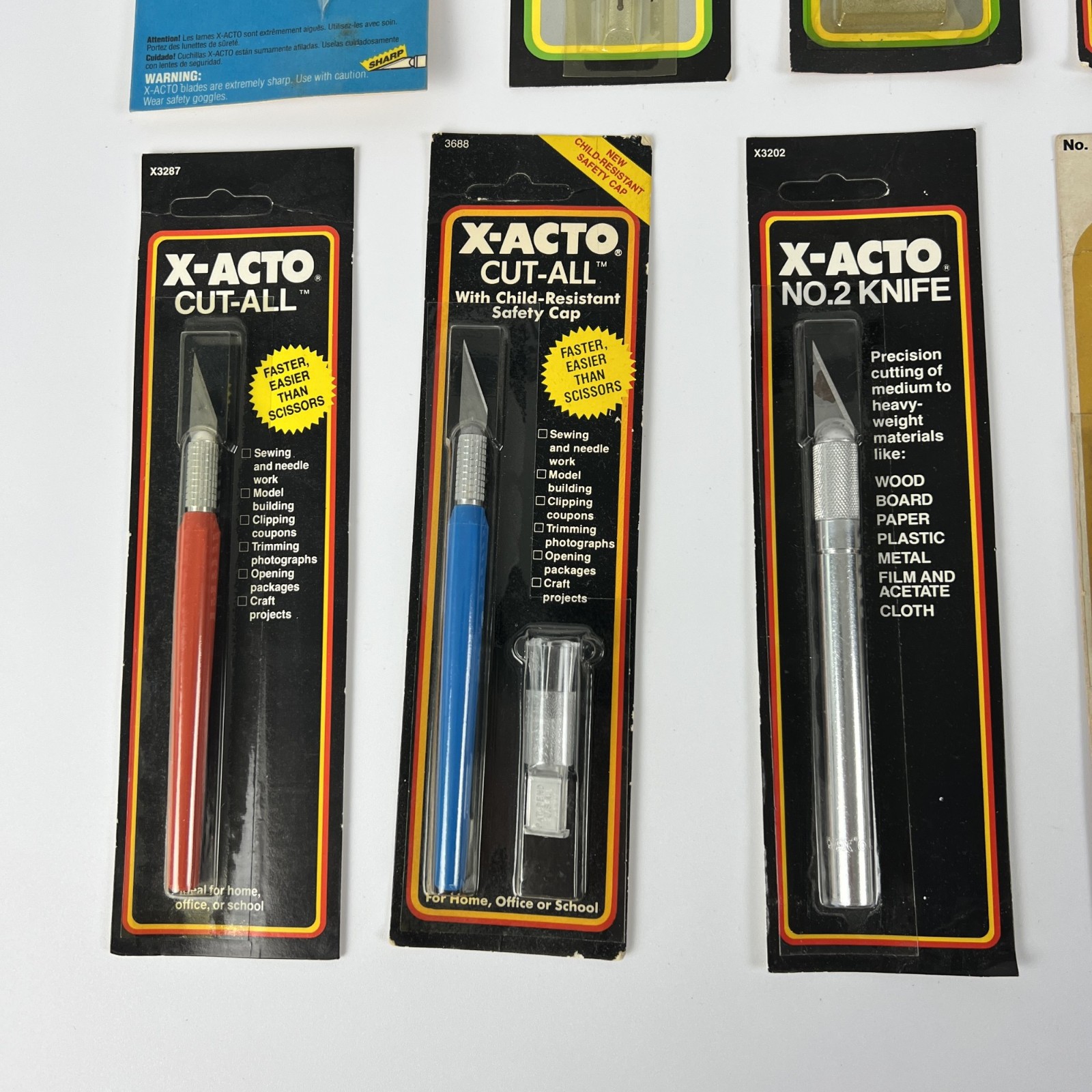 X-ACTO Compass Swivel Knife 52-C Hobby Tools Lot 10 Vintage New Old Stock