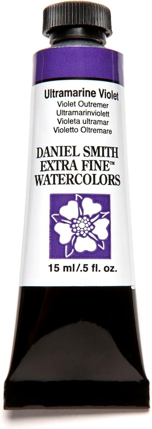 Extra Fine Watercolor Paint, 15ml Tube, Ultramarine Violet, , 0.5 Fl Oz Pack …