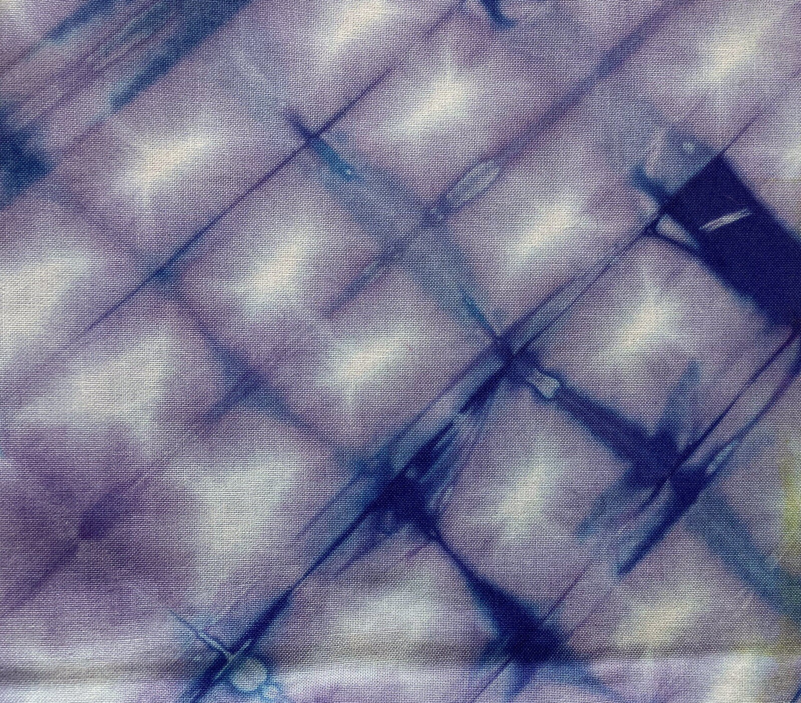 Hand Dyed Fabric Varies Sizes Colors & Designs Approx 2 Yards 10 Pieces