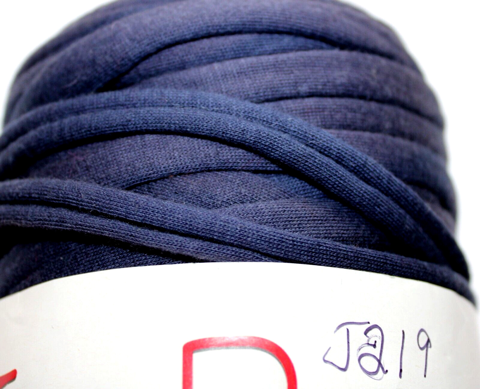 Euro Yarns Tee Rag Col Dark Blue 100% Cotton 11oz, Length varies per roll