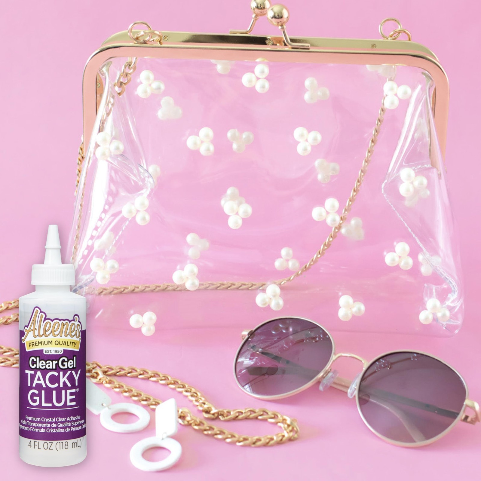 Aleene’s AR6-2 Clear Gel Tacky Glue, 4 oz., 4 4 FL OZ, Multicolor