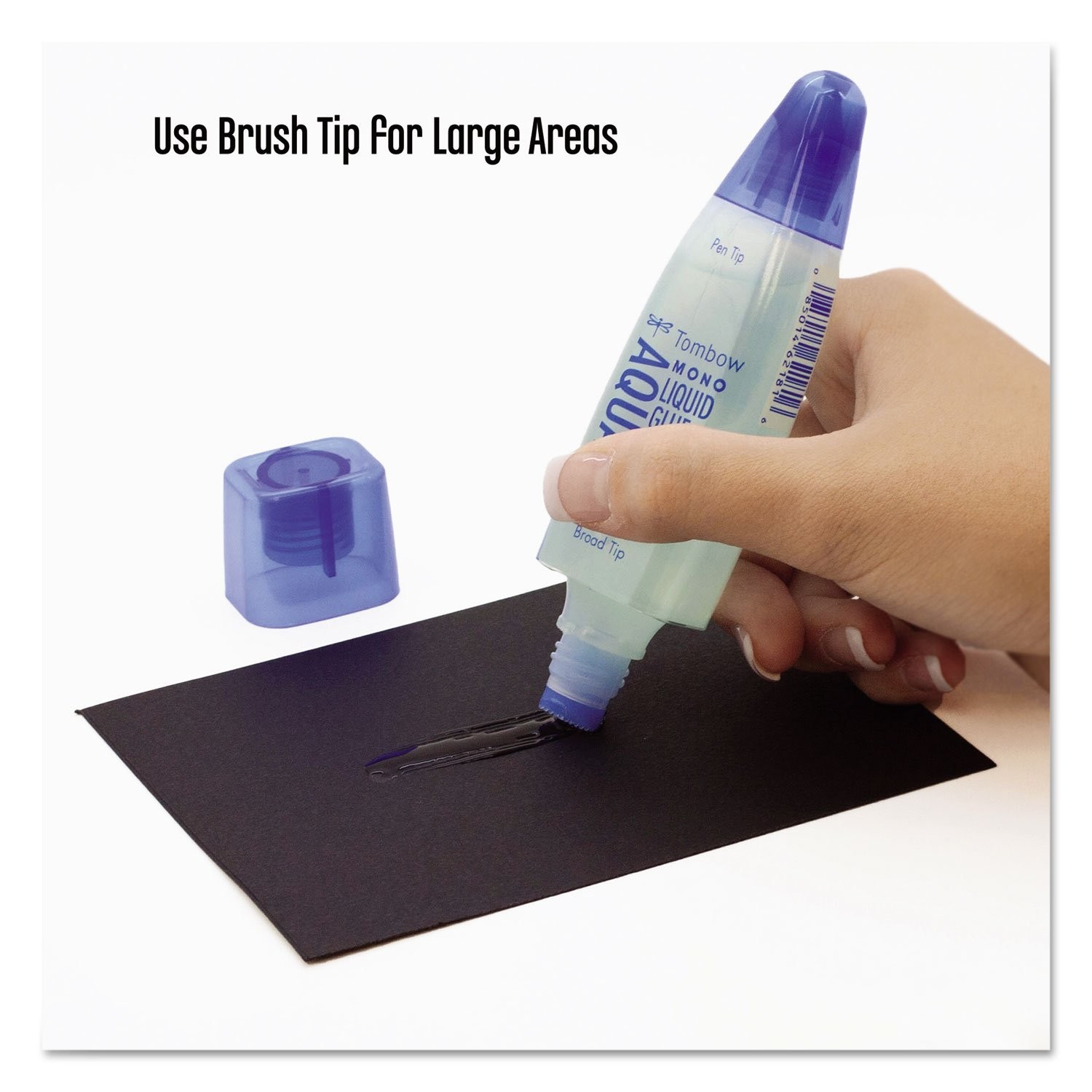 MONO Aqua Liquid Glue, 1.69 Ounce, 1-Pack. Dual Tip Dispenser for Precise to …