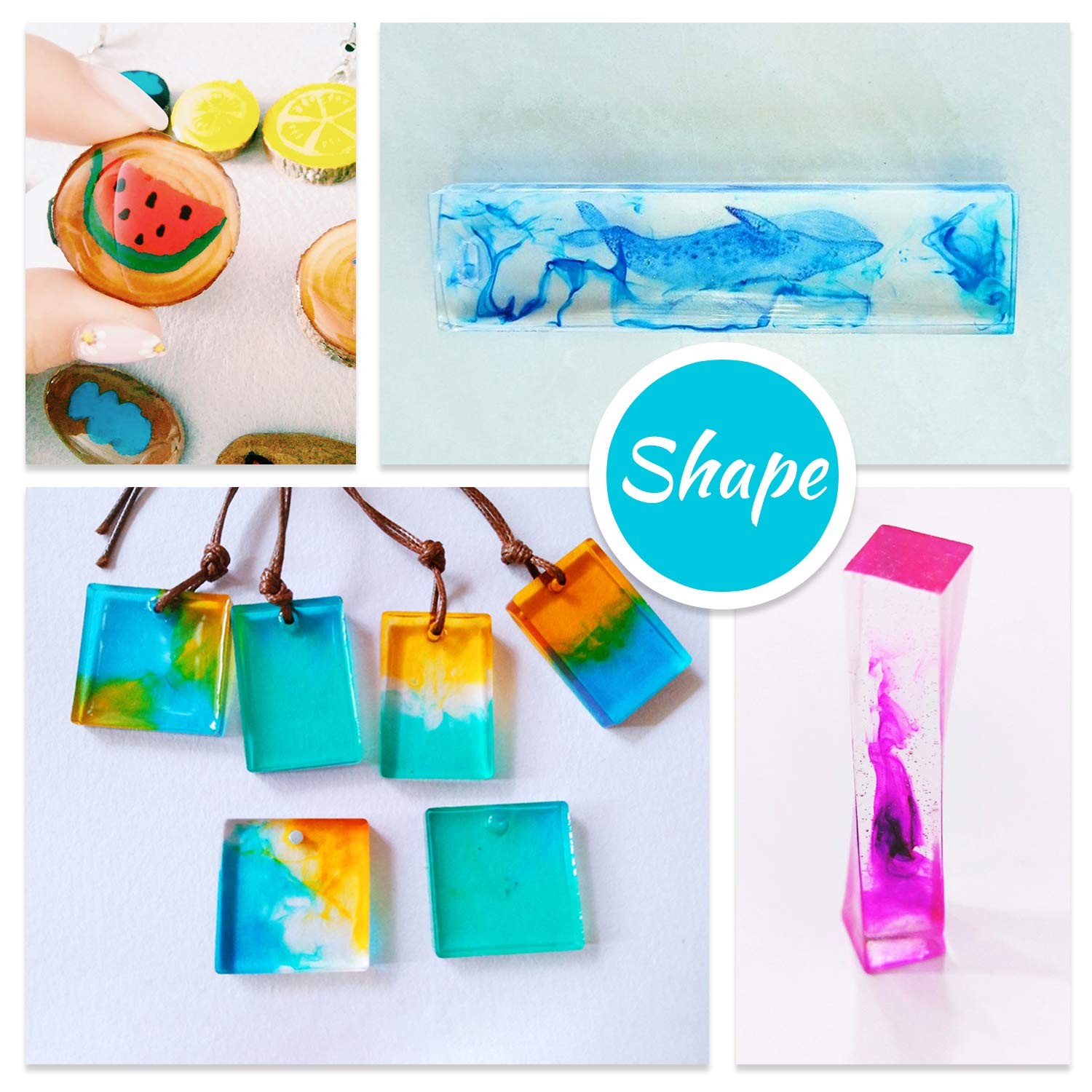 Epoxy Resin Pigment – 15 Color Liquid Epoxy Resin Dye Highly Concentrated Epoxy