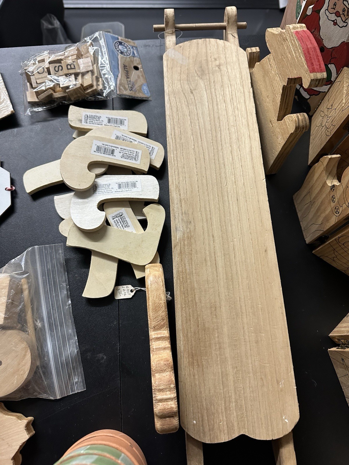 Lot Of Vintage Solid Wood Working Shapes/tags/etc All Sizes/occasions 170+ Craft