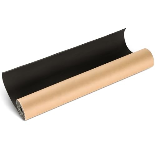 Sponge Neoprene with Adhesive Foam Rubber Sheet | 1/8” Thick x 12” Wide x 24”