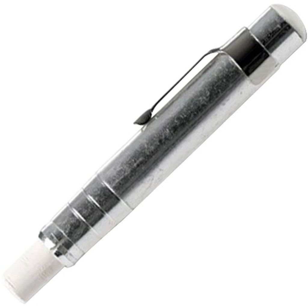 CLI Pen Style Aluminum Chalk Holder with Chalk – Silver (74541)