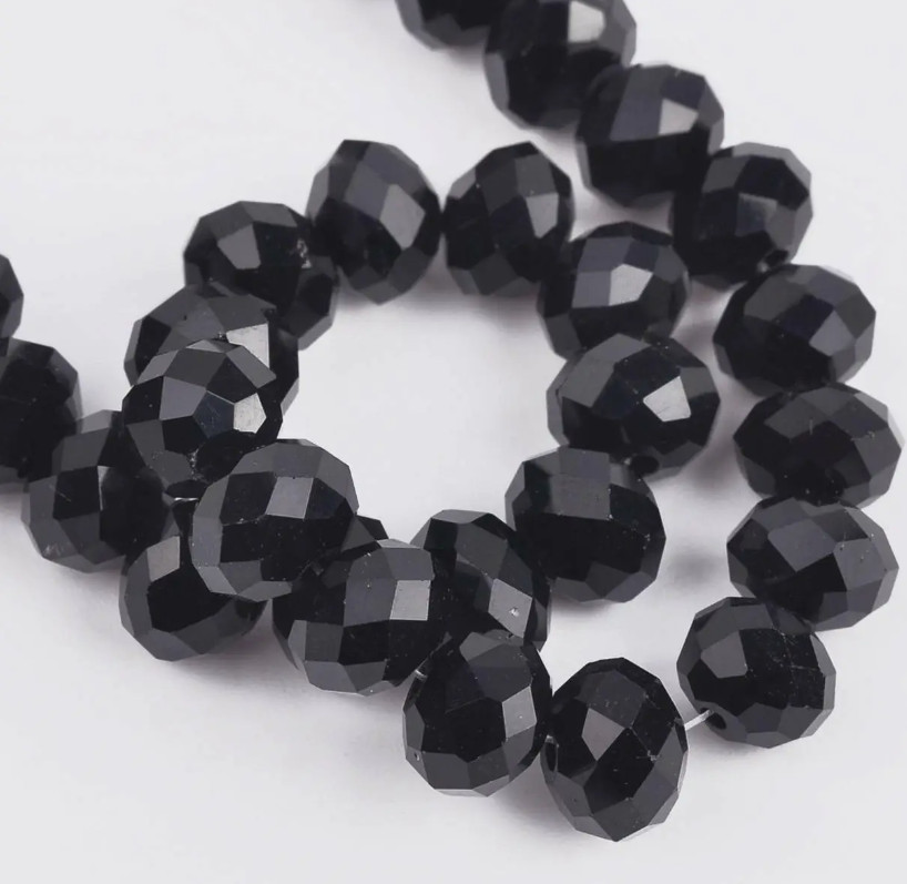 4mm 6mm 8mm 10mm 12mm Rondelle crystal Loose spacer beads Jewelry Making Crafts
