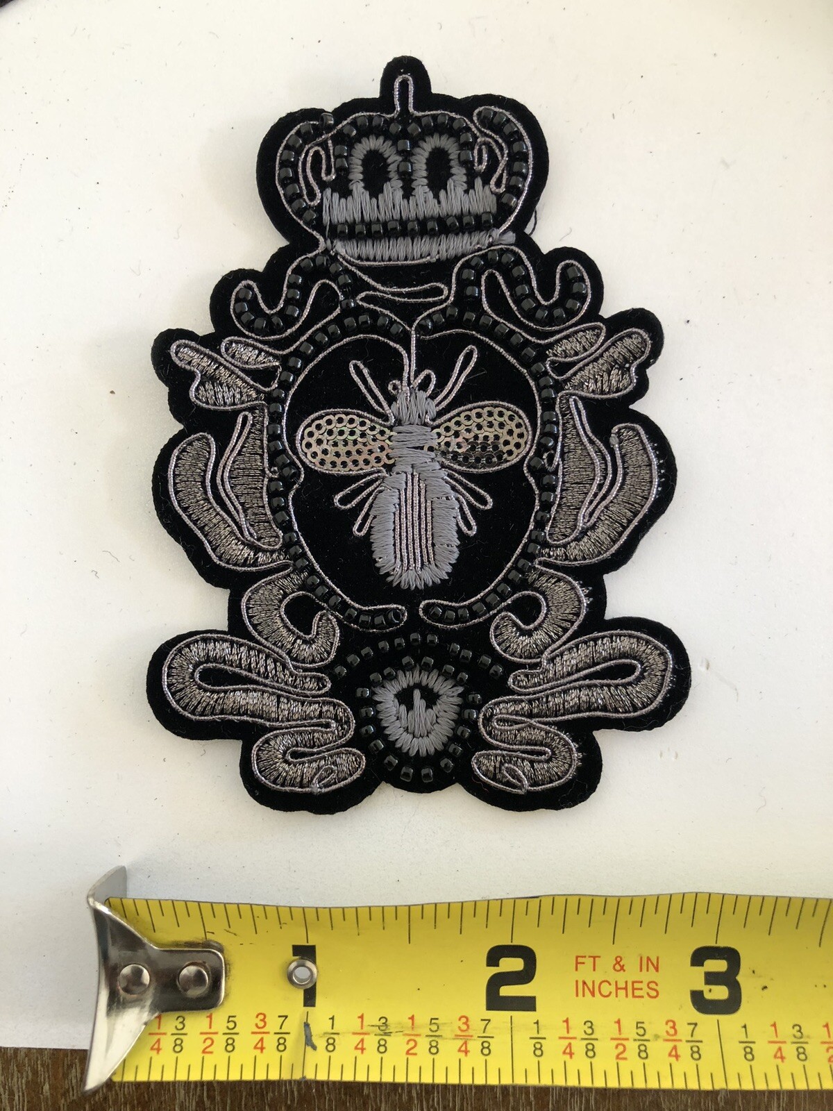 Various Iron on & Glue on 3D Embroidery Patches