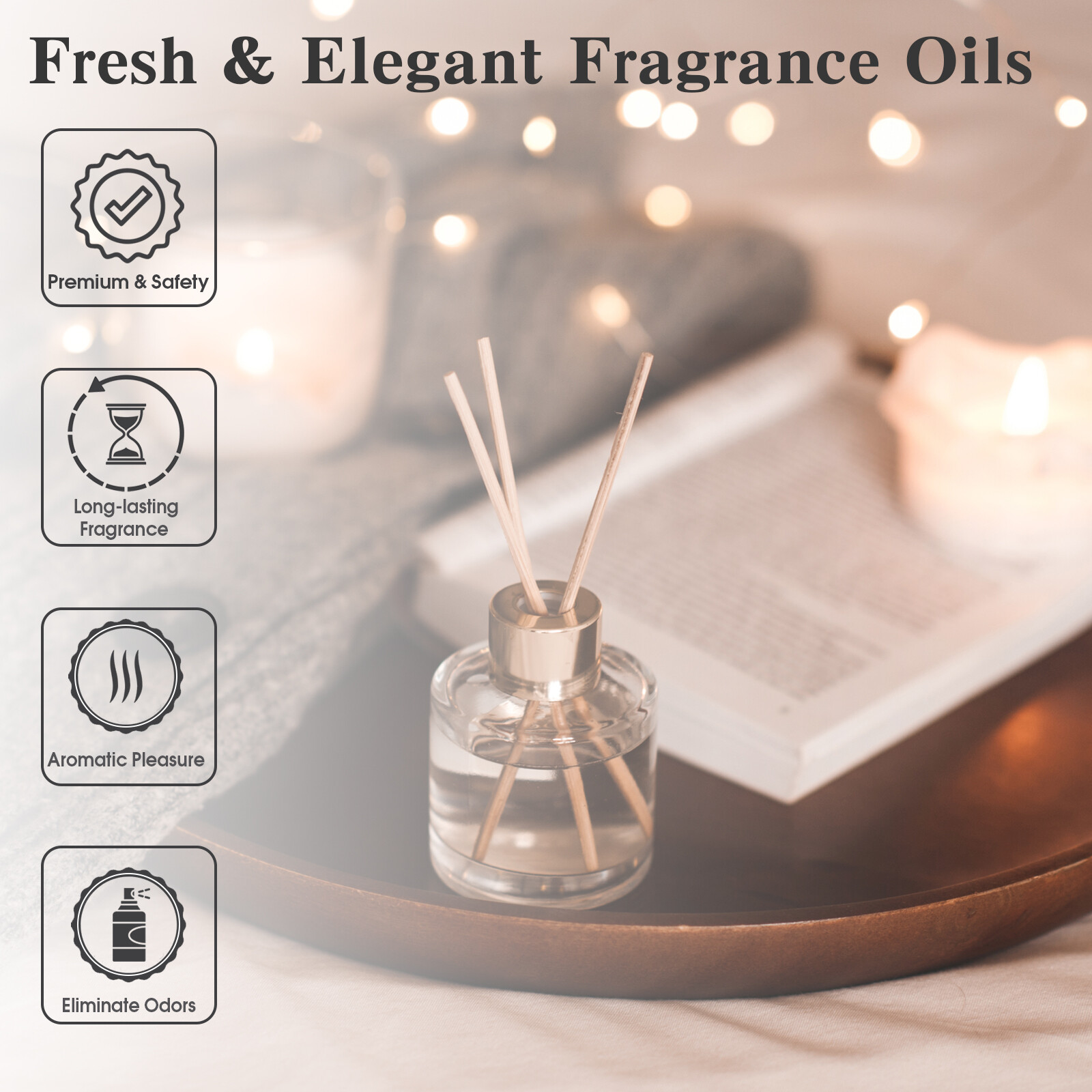 Cherry Fragrance Oils for Aromatherapy, Essential Oils for DIY Candle,Diffuser
