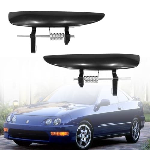 YHB Black Exterior Outside Door Handles fit for 1994-2001 Acura Integra Model