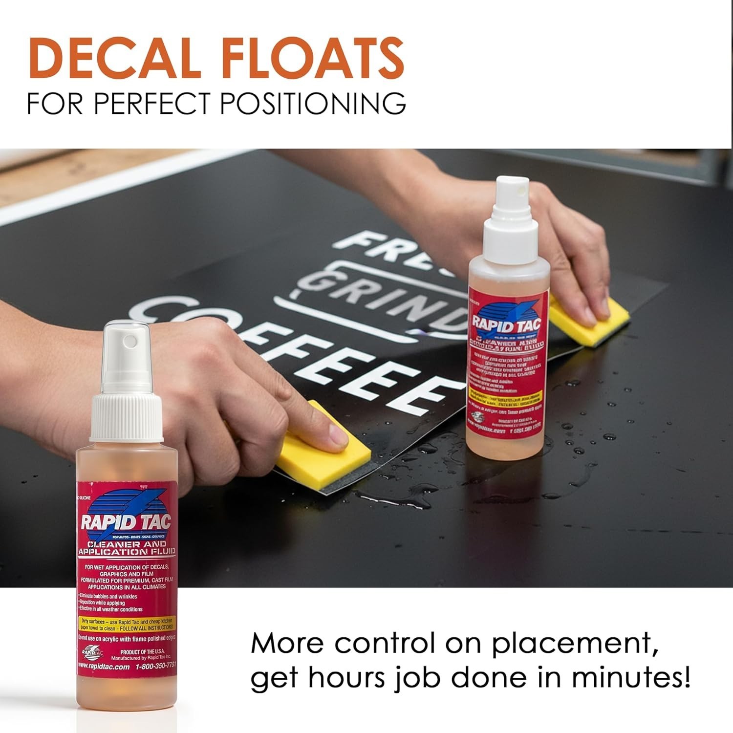 4oz Application Fluid for Vinyl Decals – Fast, Effective and Bubble-Free