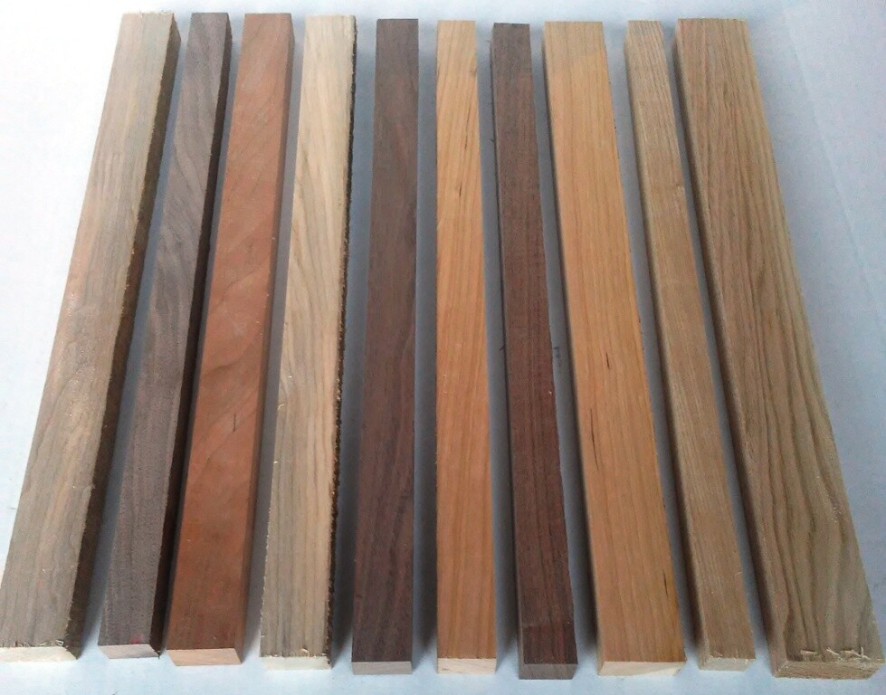 30 pcs NO KNOTS 3/4″x1″x16″ WALNUT Ash MAPLE Oak CHERRY Board Edge Wood Cutting