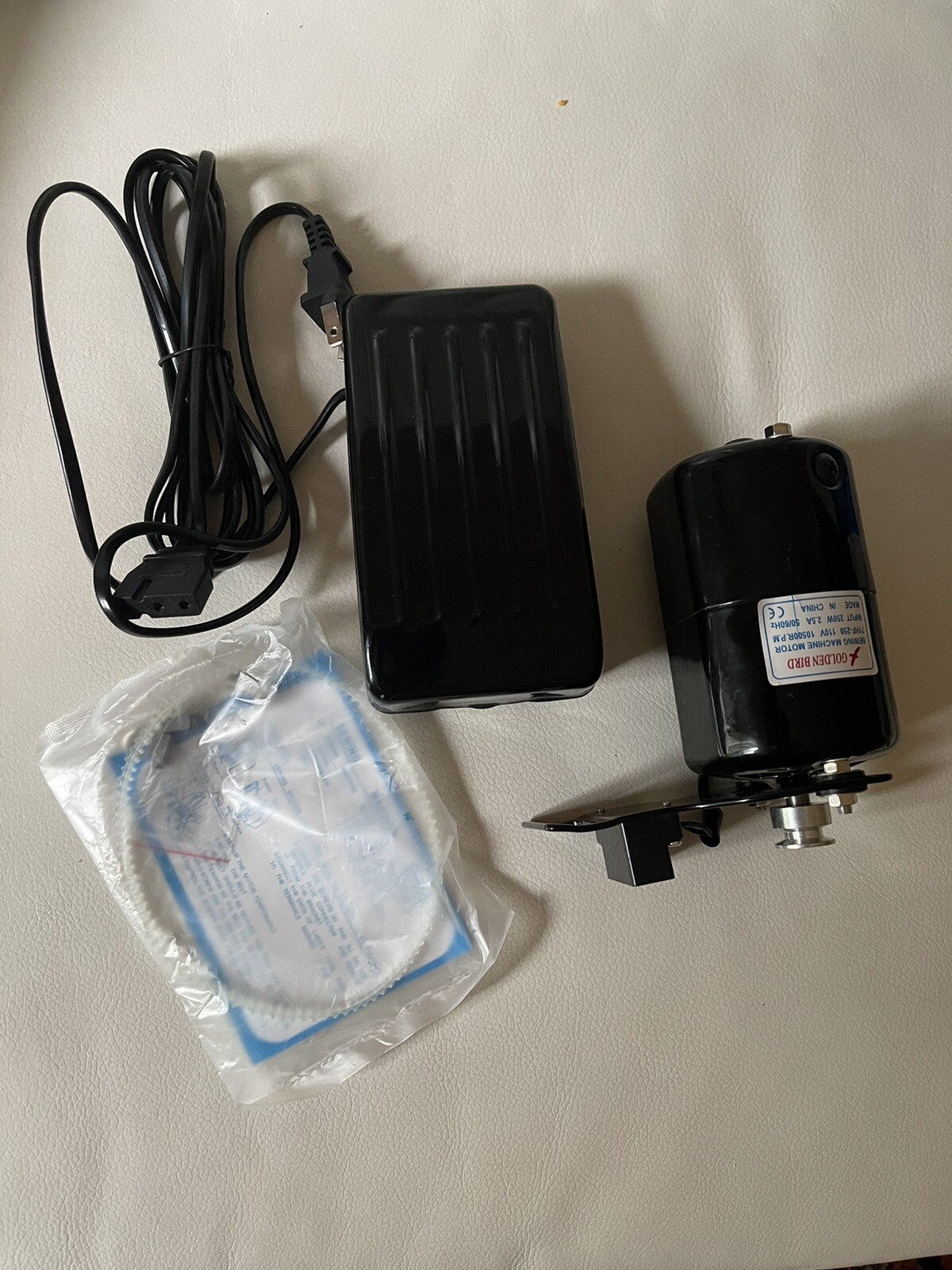Monster 250 Watts Sewing Machine Motor. 10500 RPM. Variable Speed. 110v