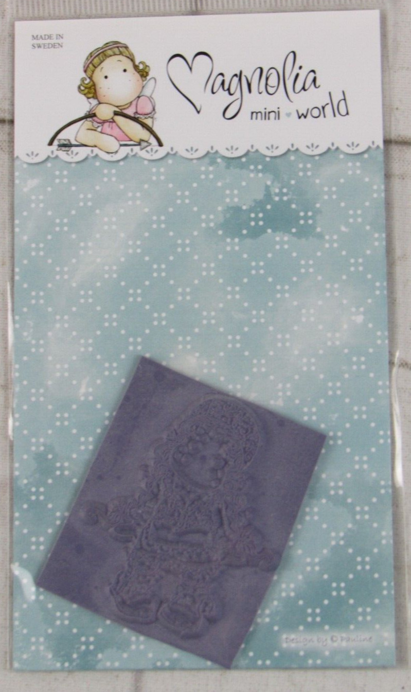 Magnolia Mini World Rubber Stamp – Tilda of Sweden #272