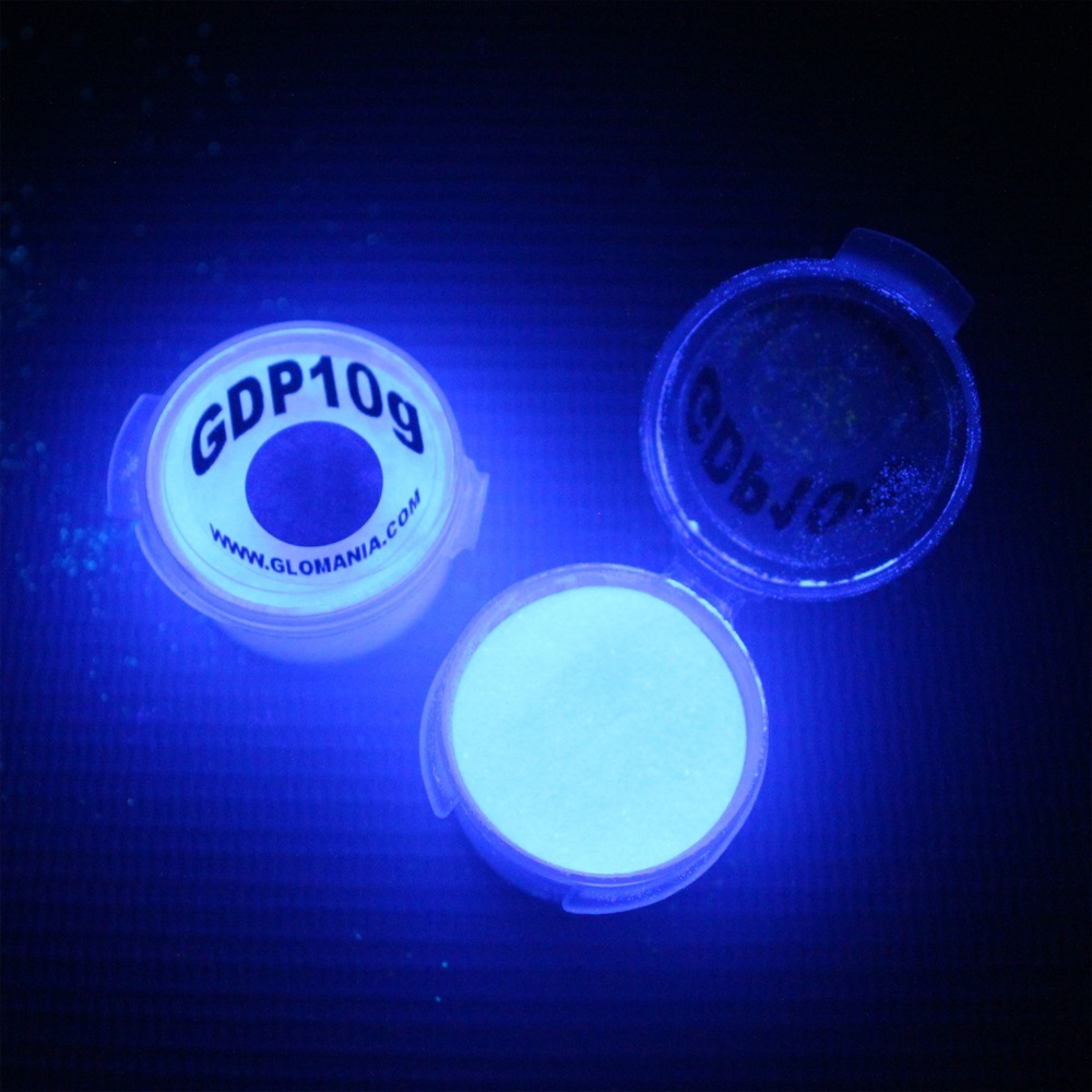 LILAC Glow in the Dark Pigment 10g, Daytime Invisible, Resin Coating, Art Slime