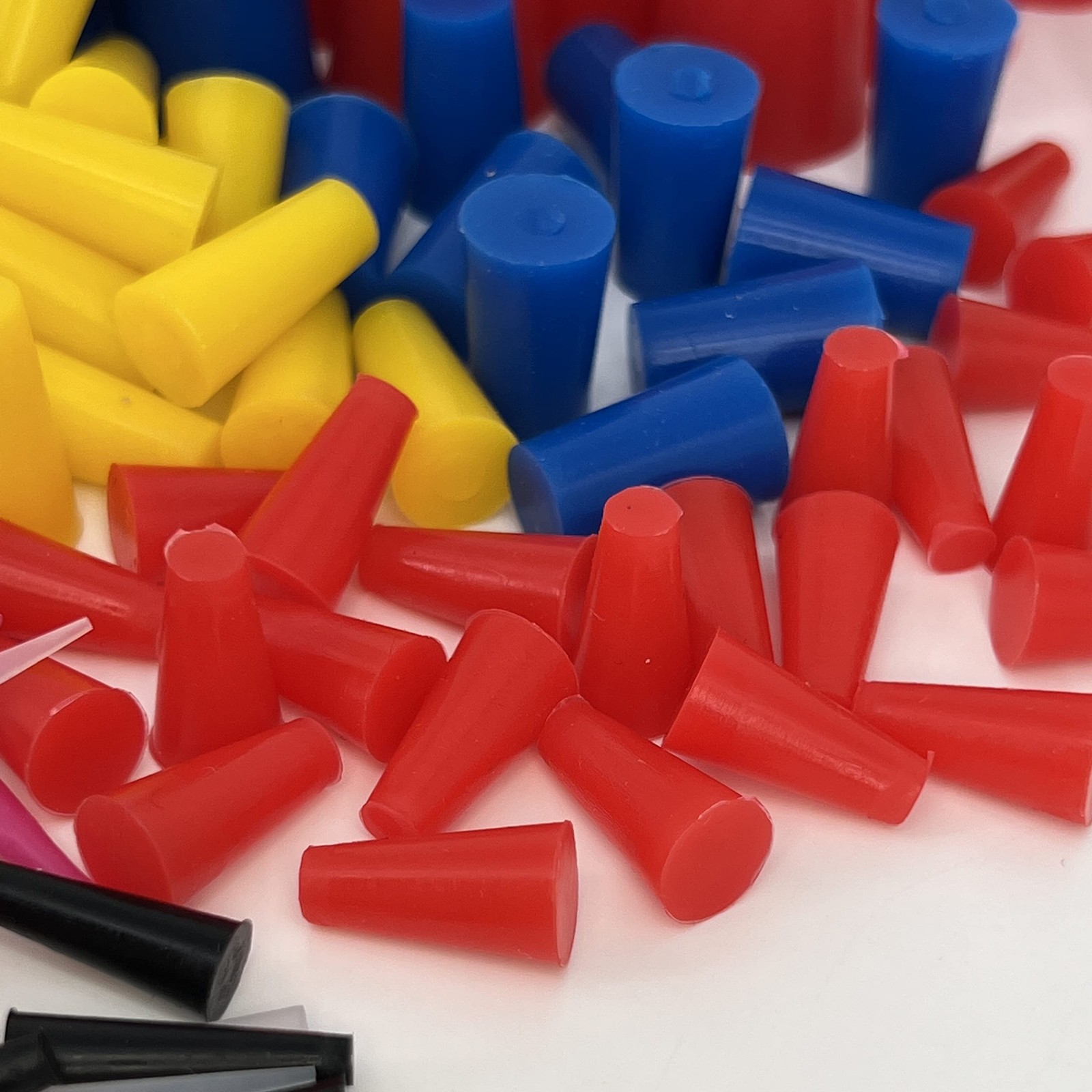 235 Piece Silicone Rubber Plug Set Sizes 1/32″ to 1″ Tapered Stoppers for P…