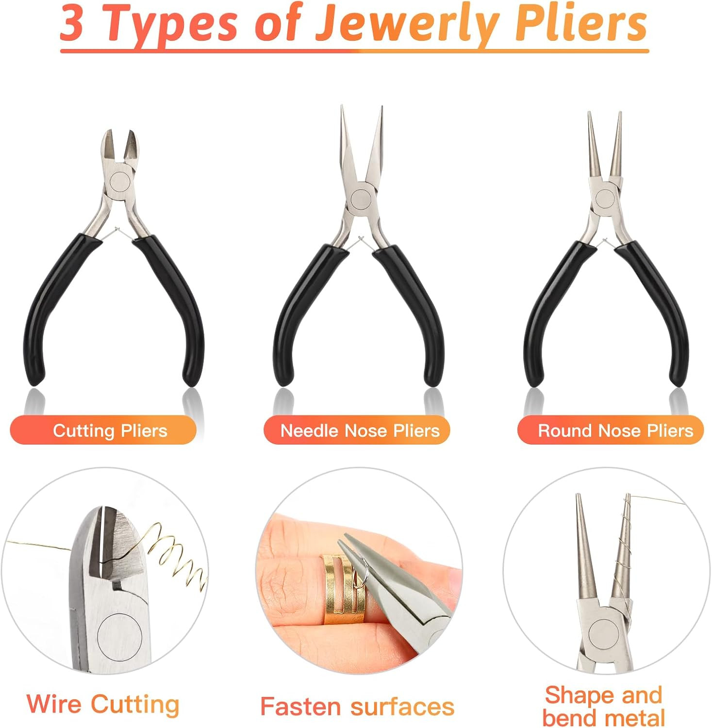 Jewelry Making Kit for Adults, Jewelry Making Supplies with Pliers, Wires, Findi