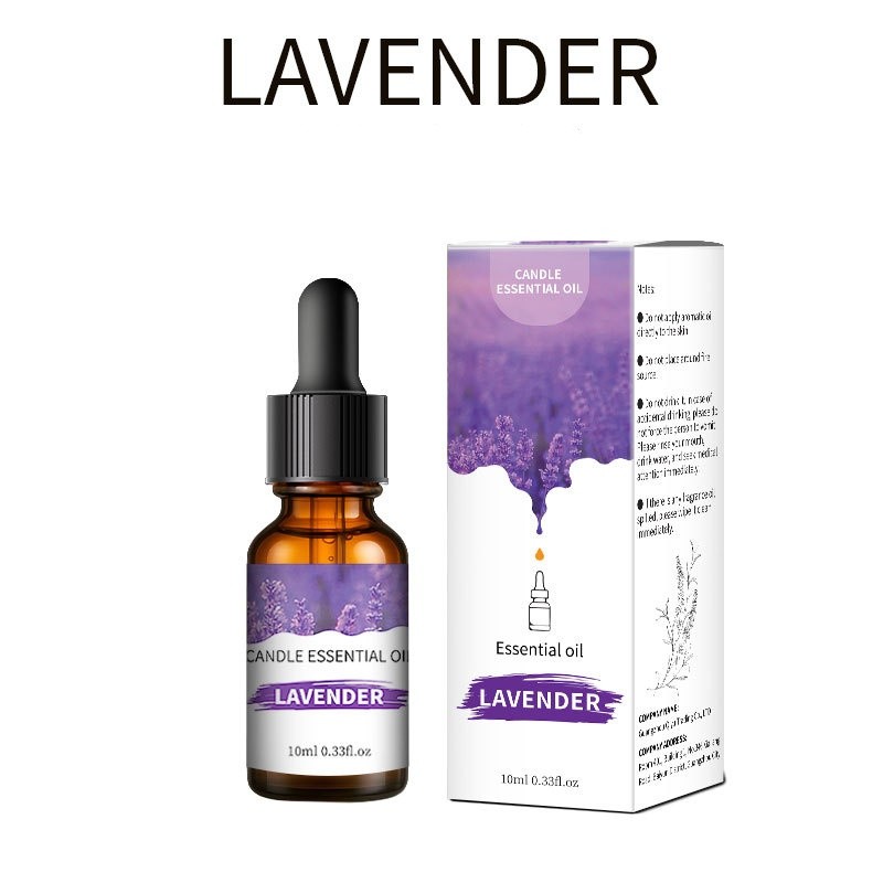 10ml Natural Plant Aroma Essential Oil Refill Oil for Home Candle & Diffuser