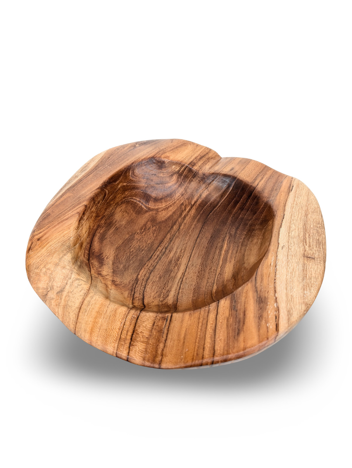 ORGANIC WOOD BOWL, ORGANIC WOOD BOWL, Natural Shape Bowl, Wood Centerpiece Bowl