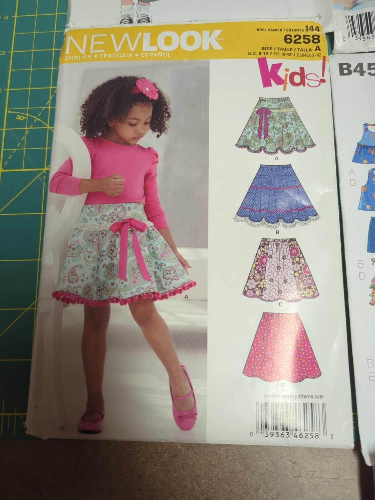 13 piece bundle kids sewing patterns ages 3 through 16 dress top skirt