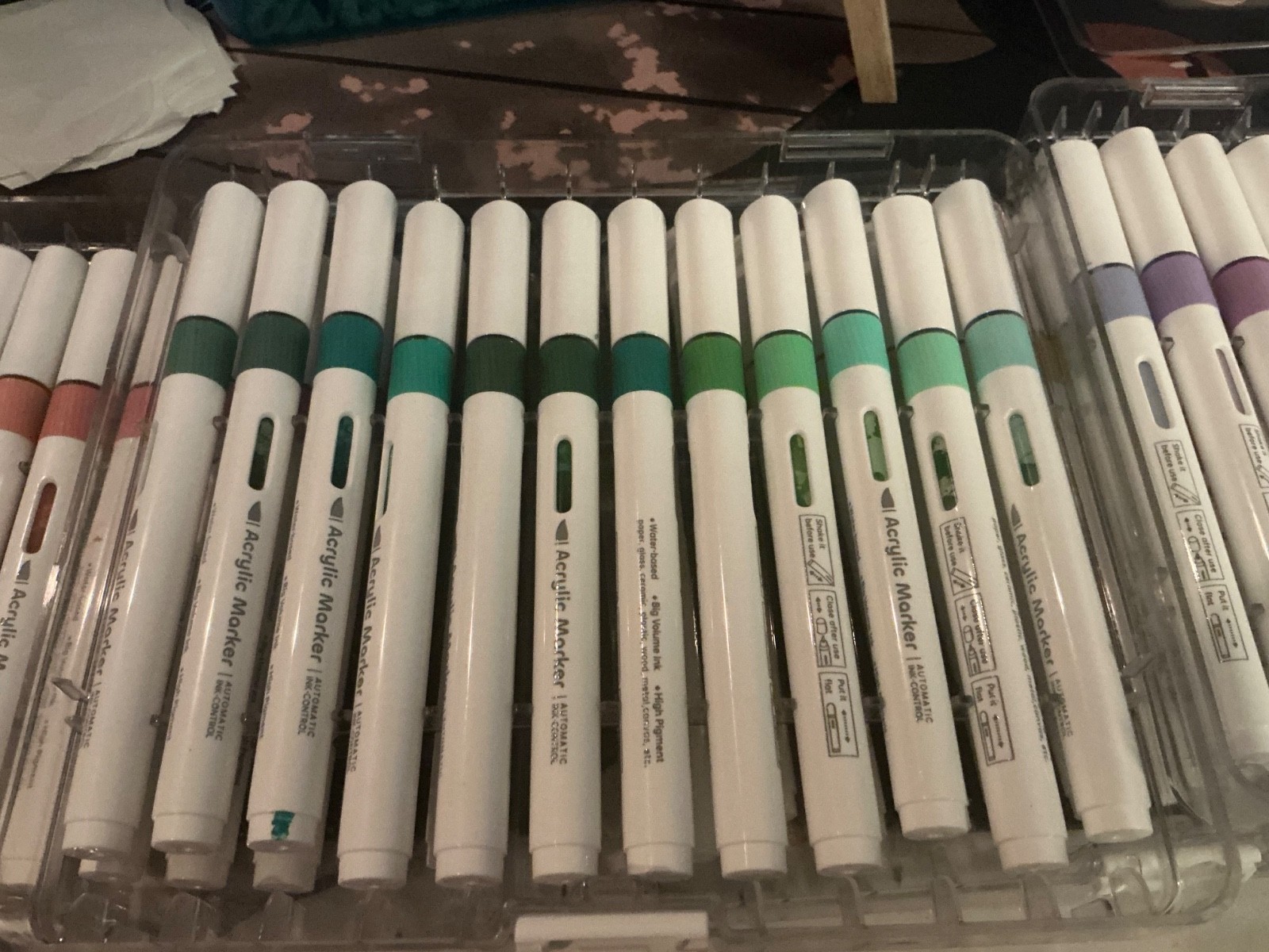 81 Artist’s Loft Watercolor Pencils & 60 Shuttle Art Acrylic Markers