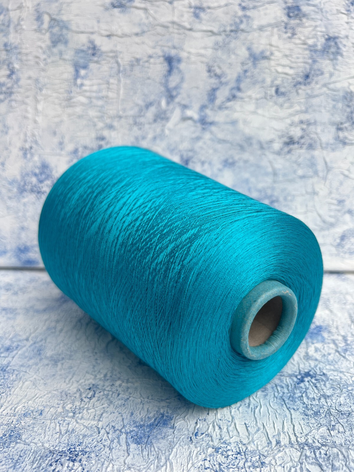100% Silk Yarn – Lace Italian Yarn Color Turquoise, per 100g (3.52oz)
